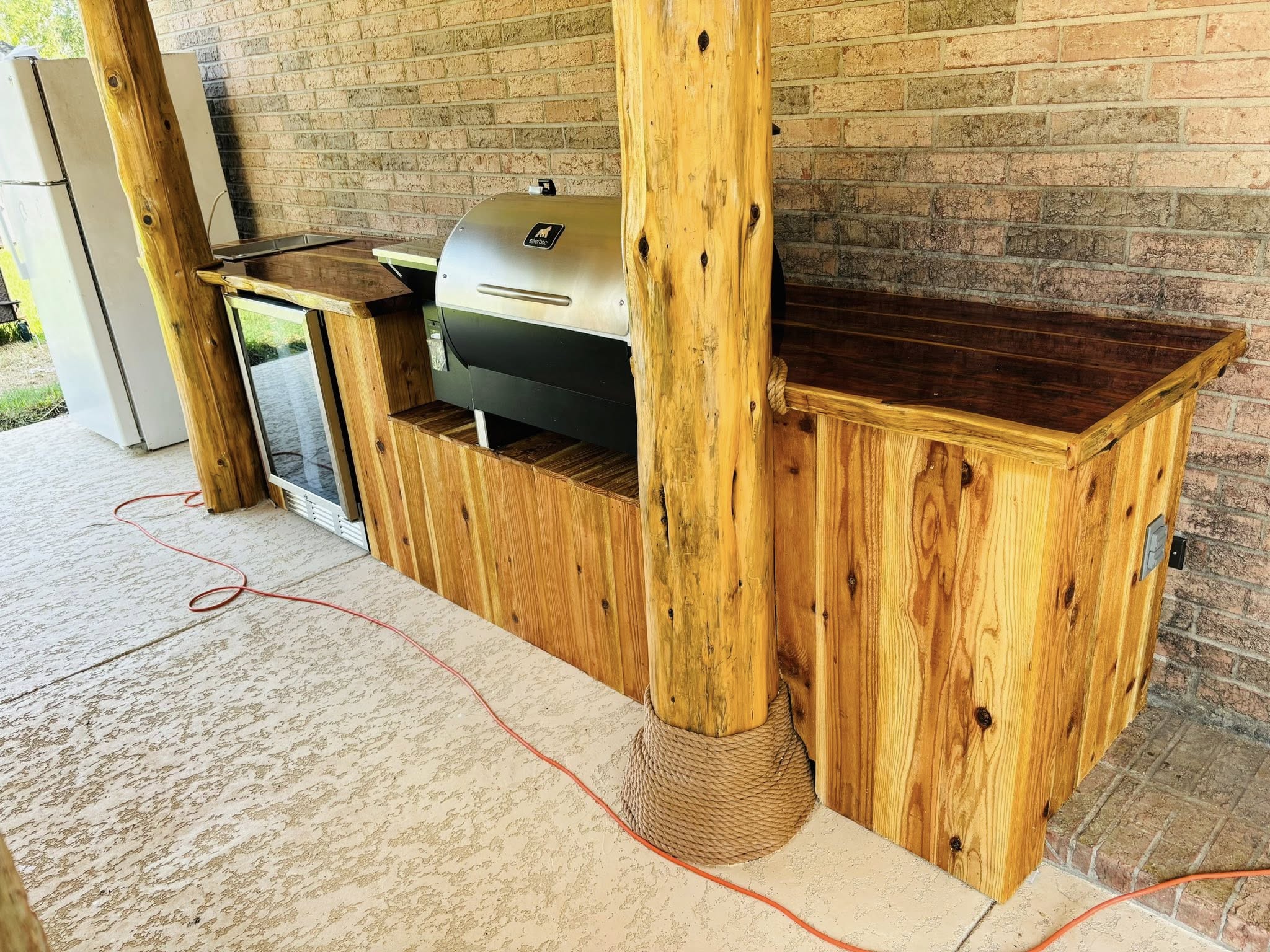 Custom Outdoor Kitchen Pearland Texas 1