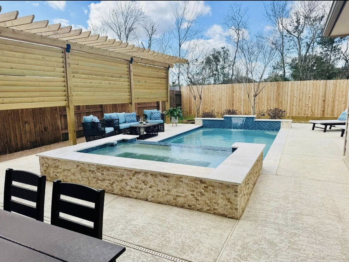 Custom Pool Design Pearland Texas 1
